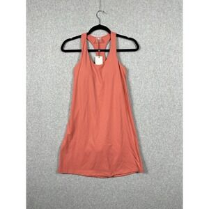 Calia Women's Energize Halter Neck Inner Short Exercise Dress Rose New XSmall